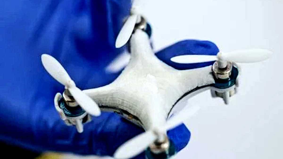 sensor is embedded on a drone